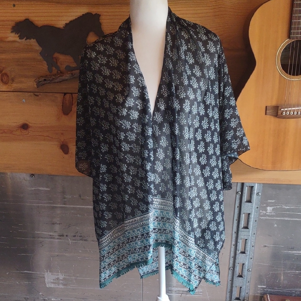 Coldwater Creek Floral Kimono